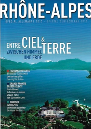 Couverture du magazine Rhône-Alpes.