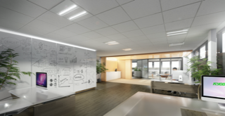 Interior views of the project.