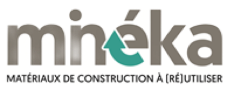 logo "minéka", entreprise de vente de matériaux de réemploie.