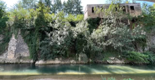 Photo of the river Gère.